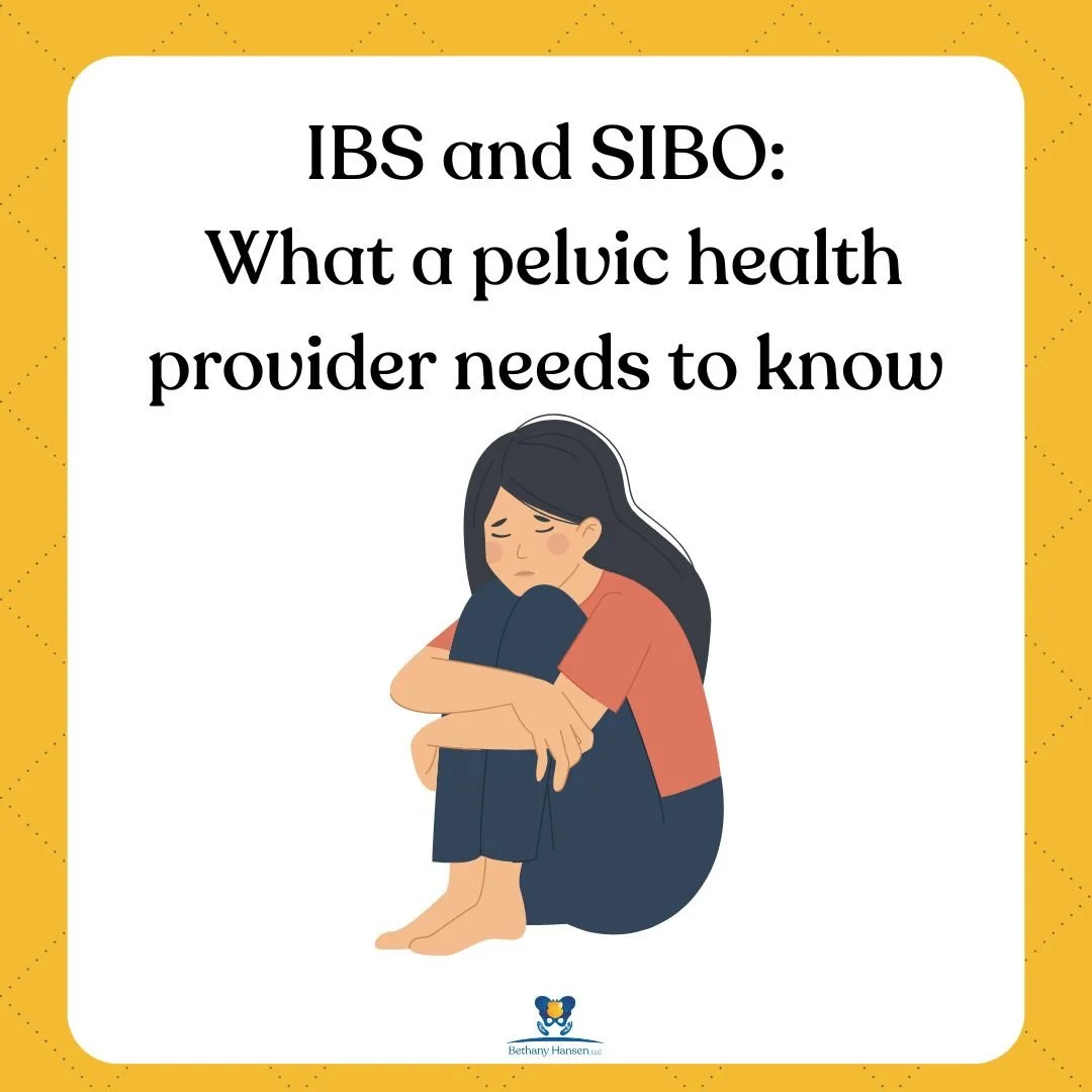 IBS and SIBO: What a Pelvic Health Provider Needs to Know