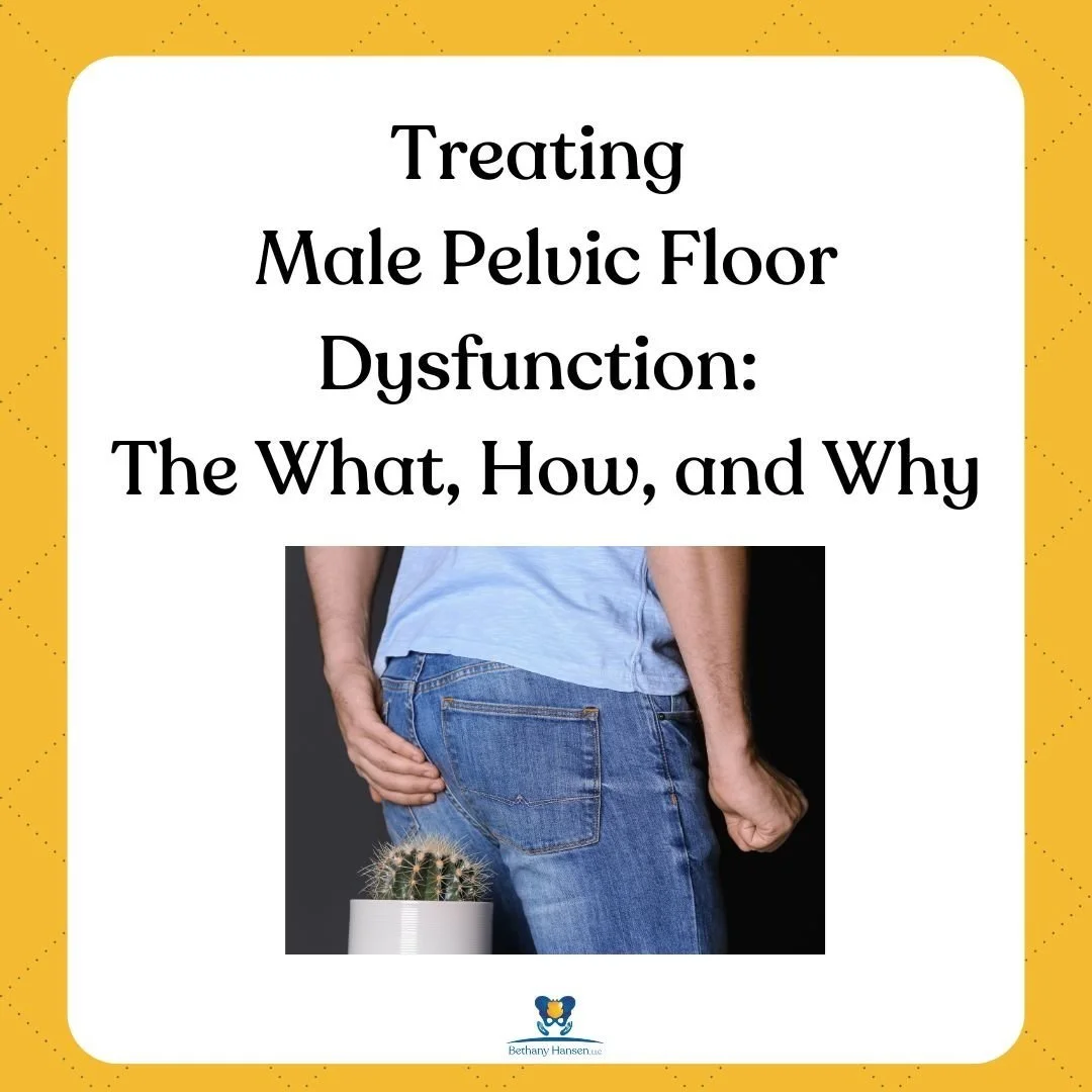 Treating Male Pelvic Floor Dysfunction: The What, How, and Why